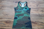 Camo performance tank Allie Butler signature series.