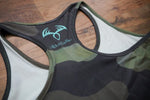 Camo performance tank Allie Butler signature series.