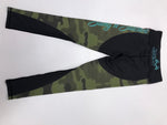 Army camo/Teal leggings