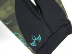 Army camo/Teal leggings