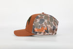 Old school camo symbol snapback