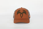 Old school camo symbol snapback