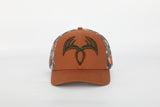 Old school camo symbol snapback