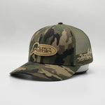 Woodland Camo Turkey logo patch snapback