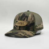 Woodland Camo Turkey logo patch snapback